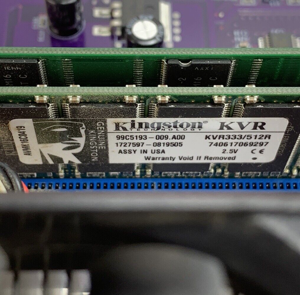 SIS SIS-741GX-M Motherboard AMD Sempron 2400+ 1.66GHz 640MB RAM w/Shield