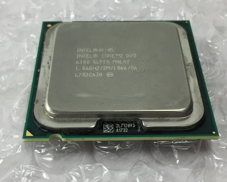 Intel Core 2 Duo 1.86Ghz 2M/1066 Dual Core CPU 6300 SL9TA MALAY L703C638