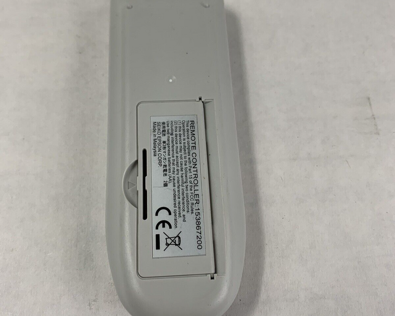 Lot of 5 Epson Projector Document Camera Remote Controller 153867200