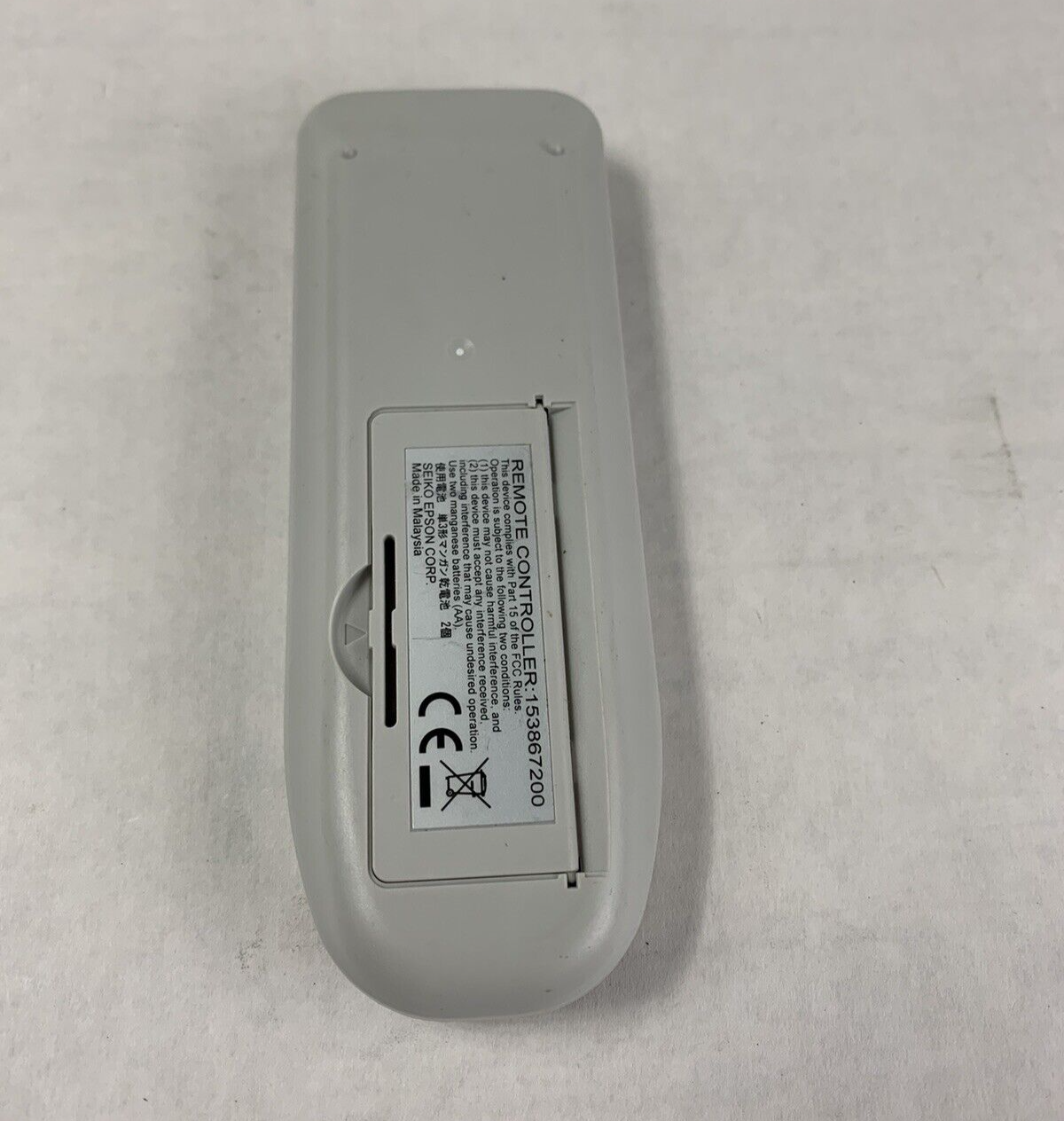 Lot of 5 Epson Projector Document Camera Remote Controller 153867200