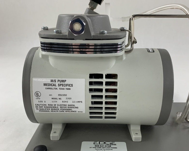 Medical Specifics 2200 M/S Pump Personal Suction Pump Powers and Pumps