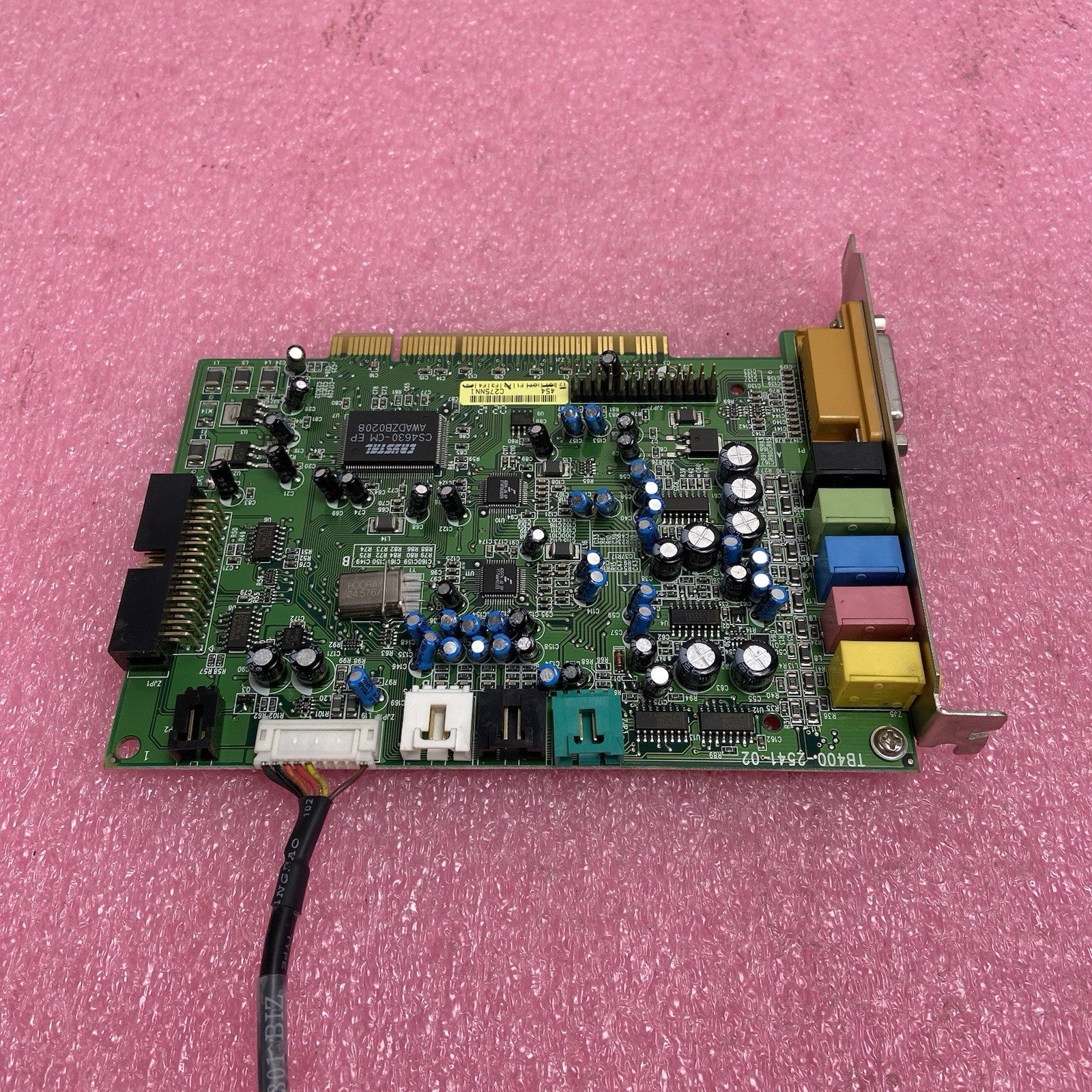 Turtle Beach Santa Cruz TB400-2541-02 PCI Audio Card w/FP Audio Cord3
