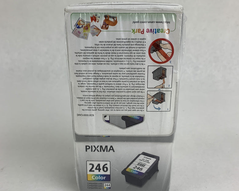 Canon CL-246 Color Ink Cartridge New OEM Lot of 3x