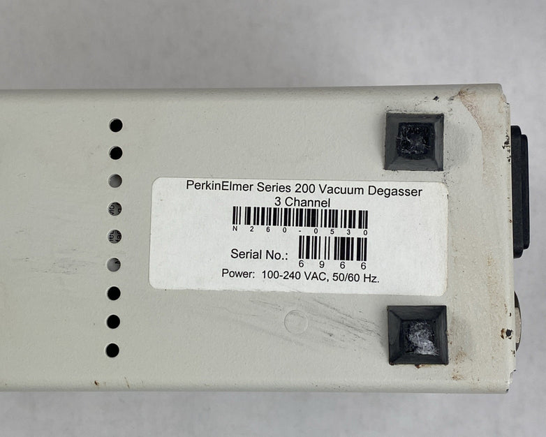 Perkin Elmer Series 200  3 Channel Vacuum Degasser