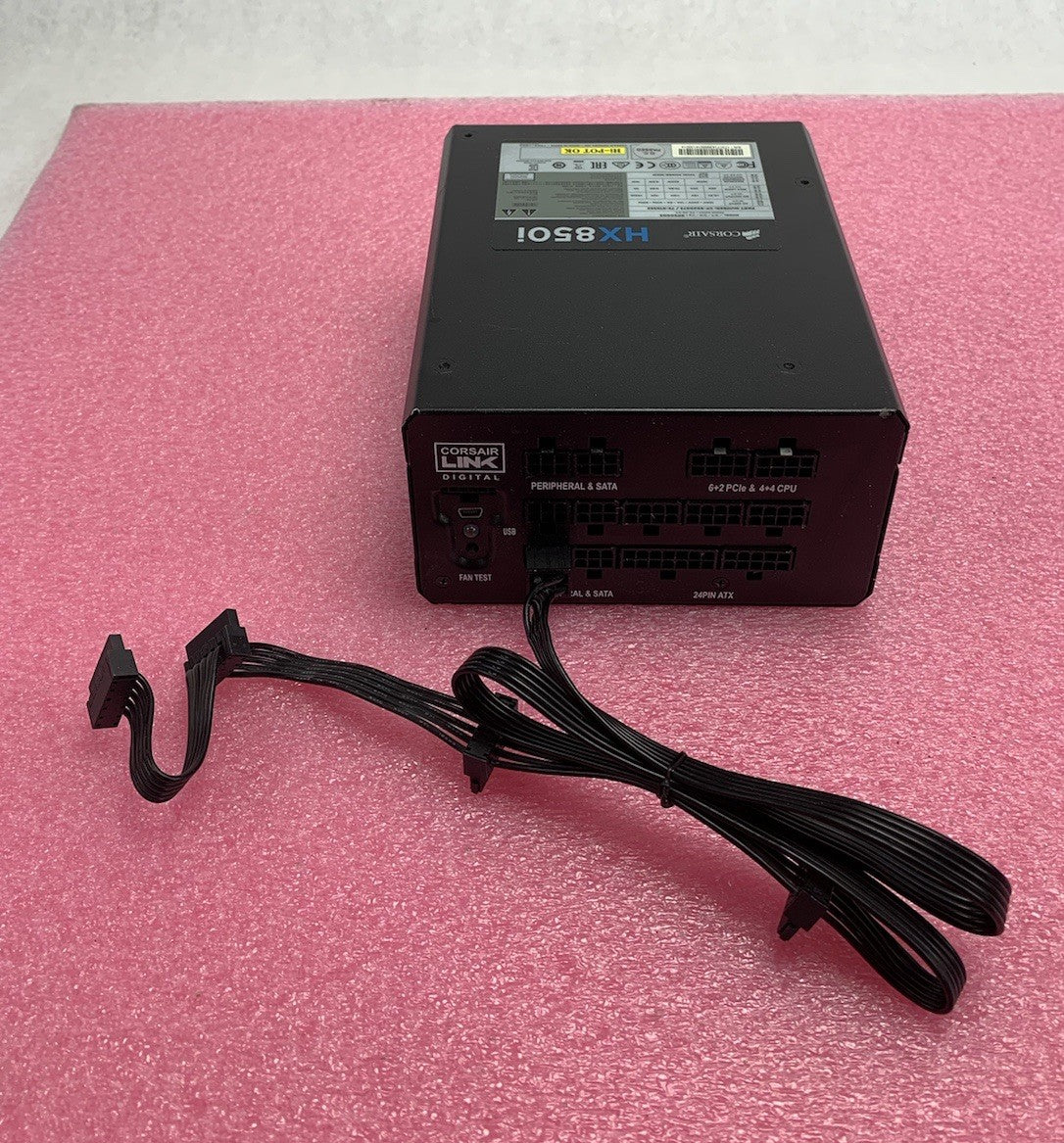 Corsair HX850i RPS0003 850W Power Supply - Missing Cables