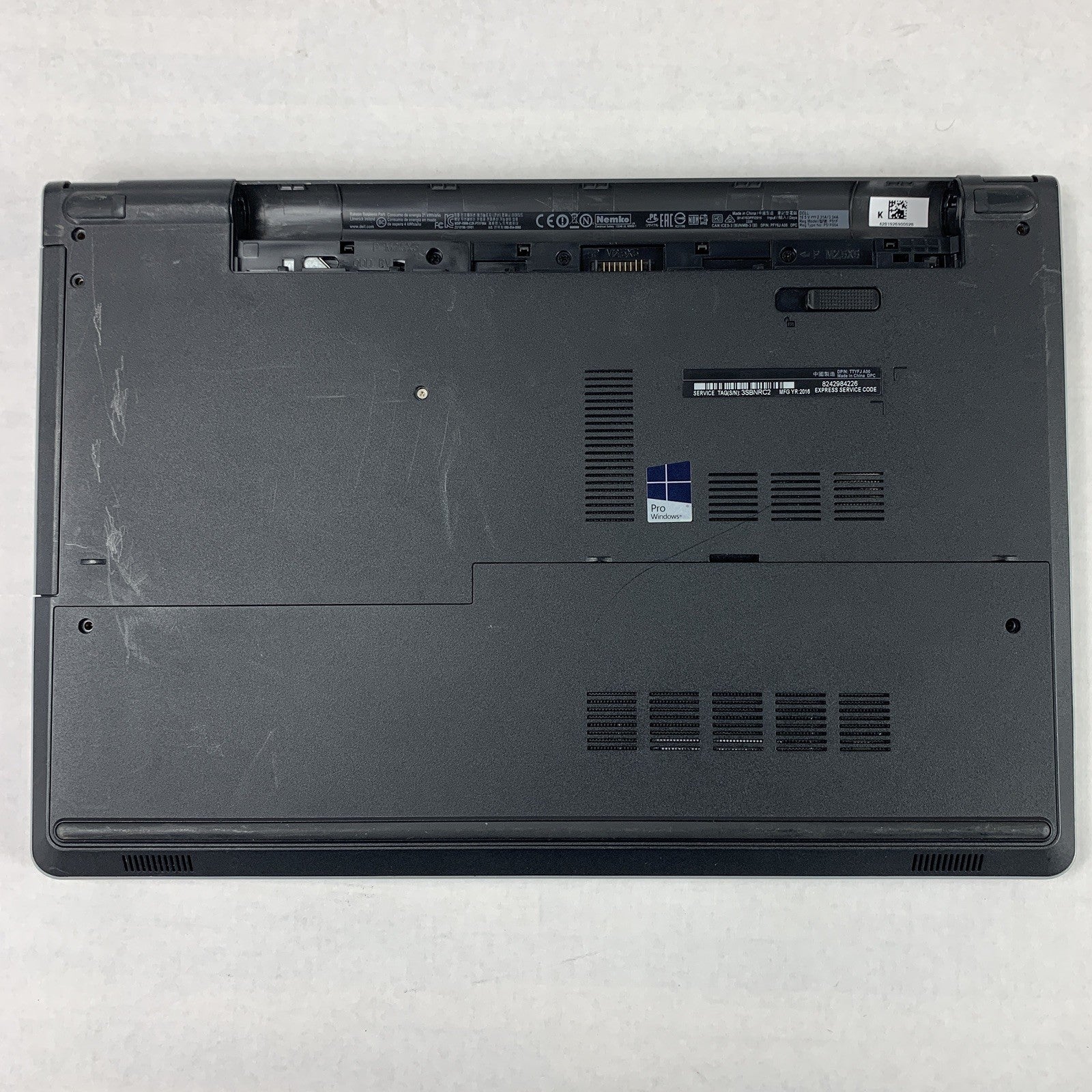 Dell Inspiron Laptop 5559 i5-6200U 2.3 GHz 8 GB Ram No OS No HDD No Batt No AC