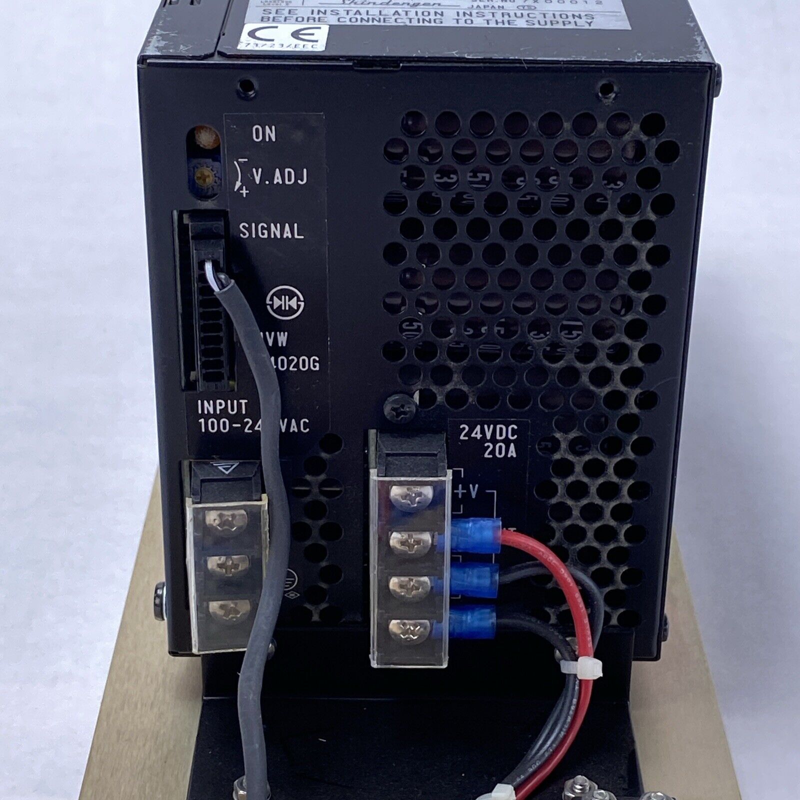 Shindengen HVW24020G Power Supply 100-240 Vac 7766-1