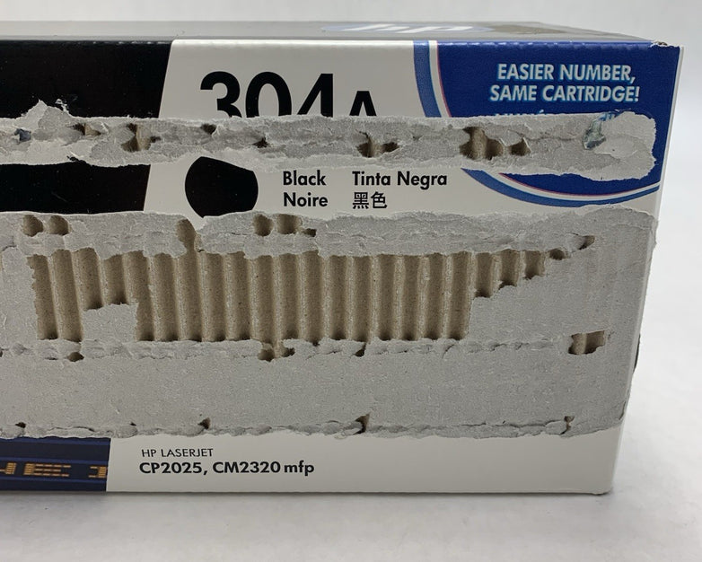 HP LaserJet 304A CC530AD Black Toner Cartridge Exp: Oct 2012
