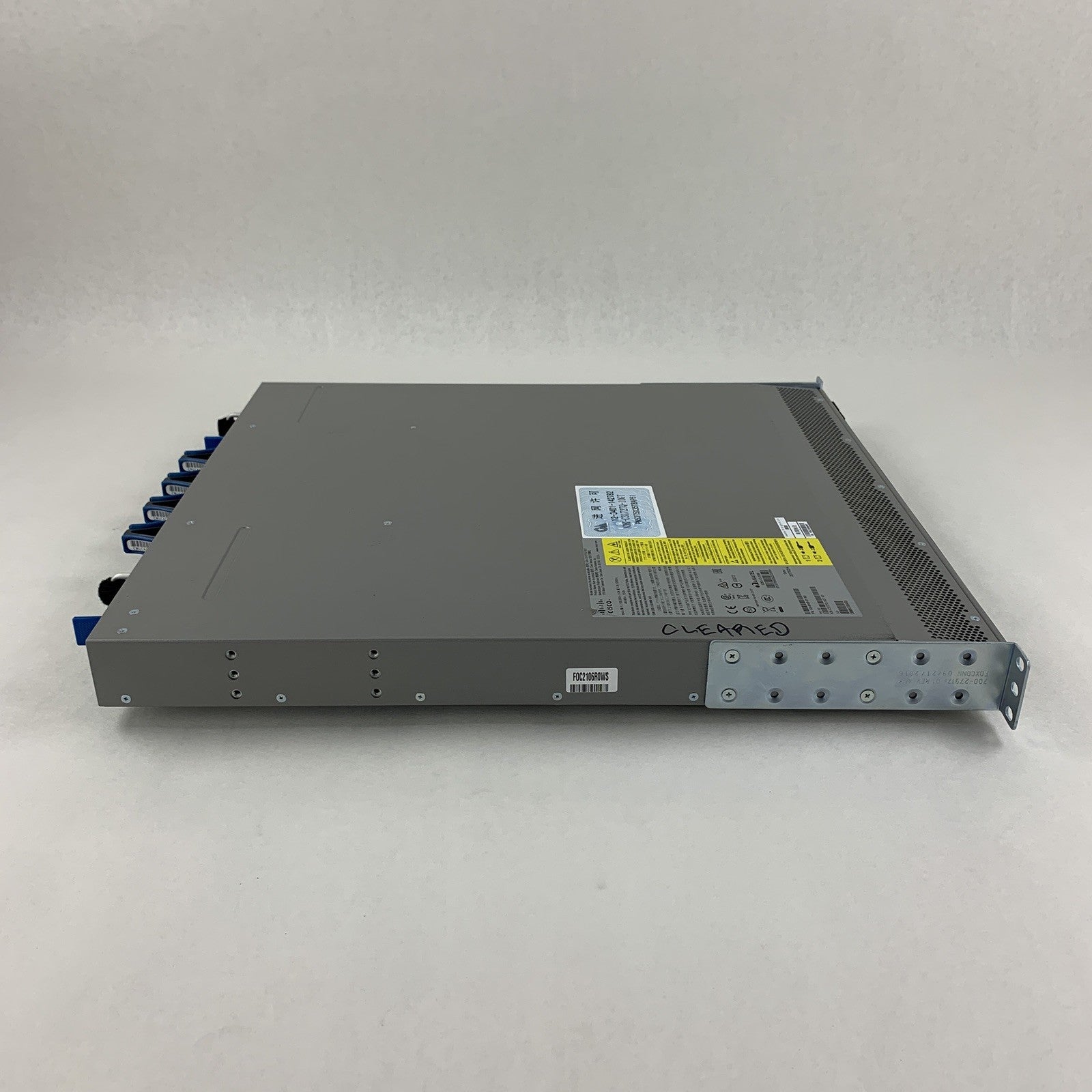 Cisco N3K-C3172TQ-10GT 48-Port 10GbEv 6x 40GbE Switch 2x Power Sup Tested Reset