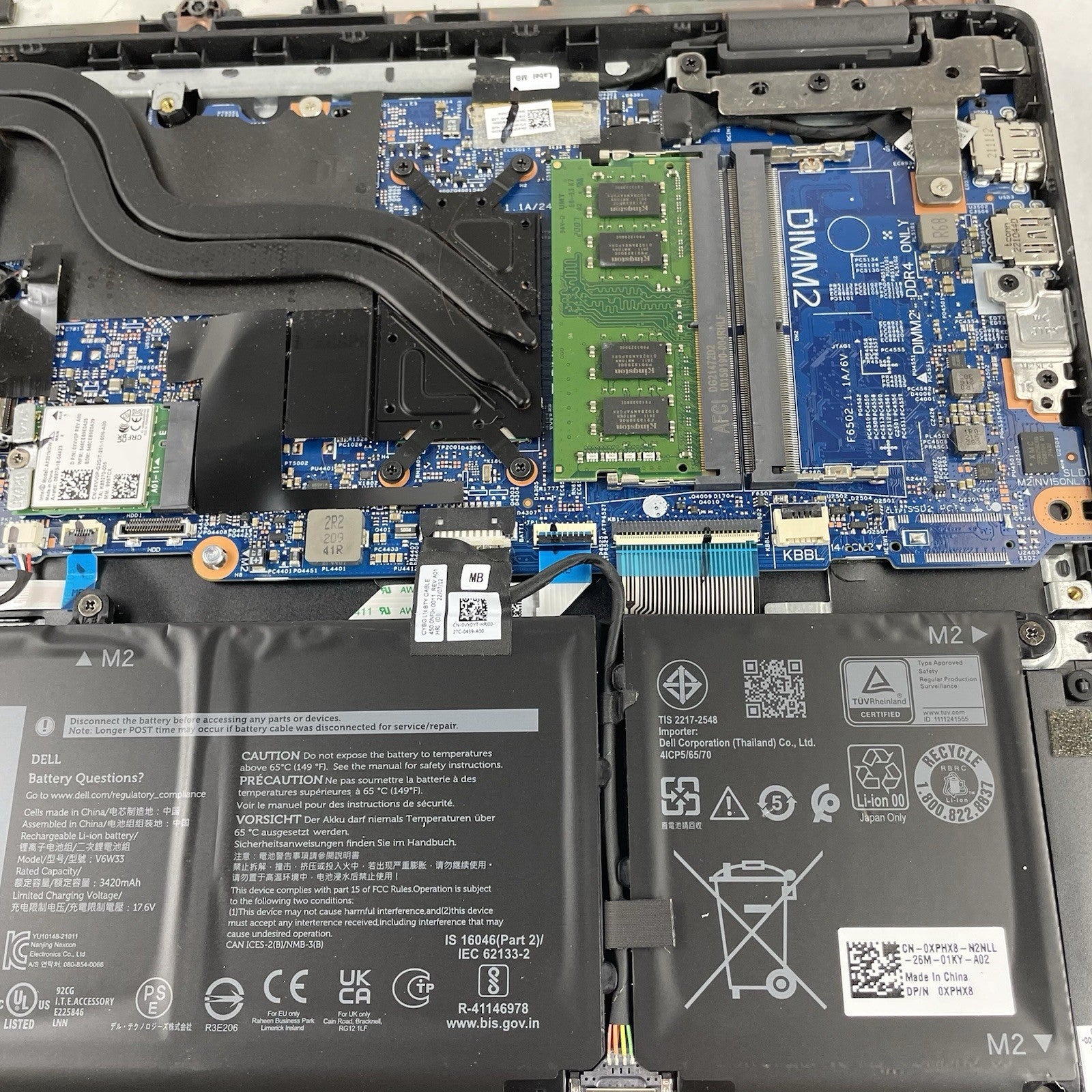 Dell Latitude 3520 15.6" i5-1135G7 2.40 GHz 8 GB RAM No SSD/OS/AC19