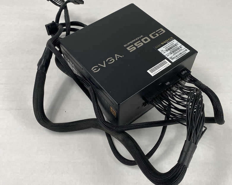 EVGA SuperNova 550 G3 220-G3-0550 80 Plus Gold 550W Power Supply Tested