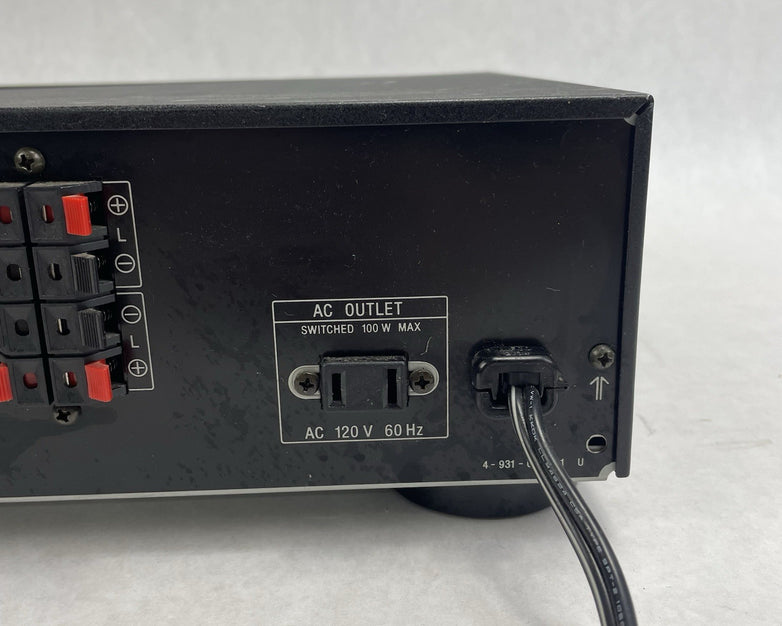 Sony STR-AV220 Stereo Receiver Tested