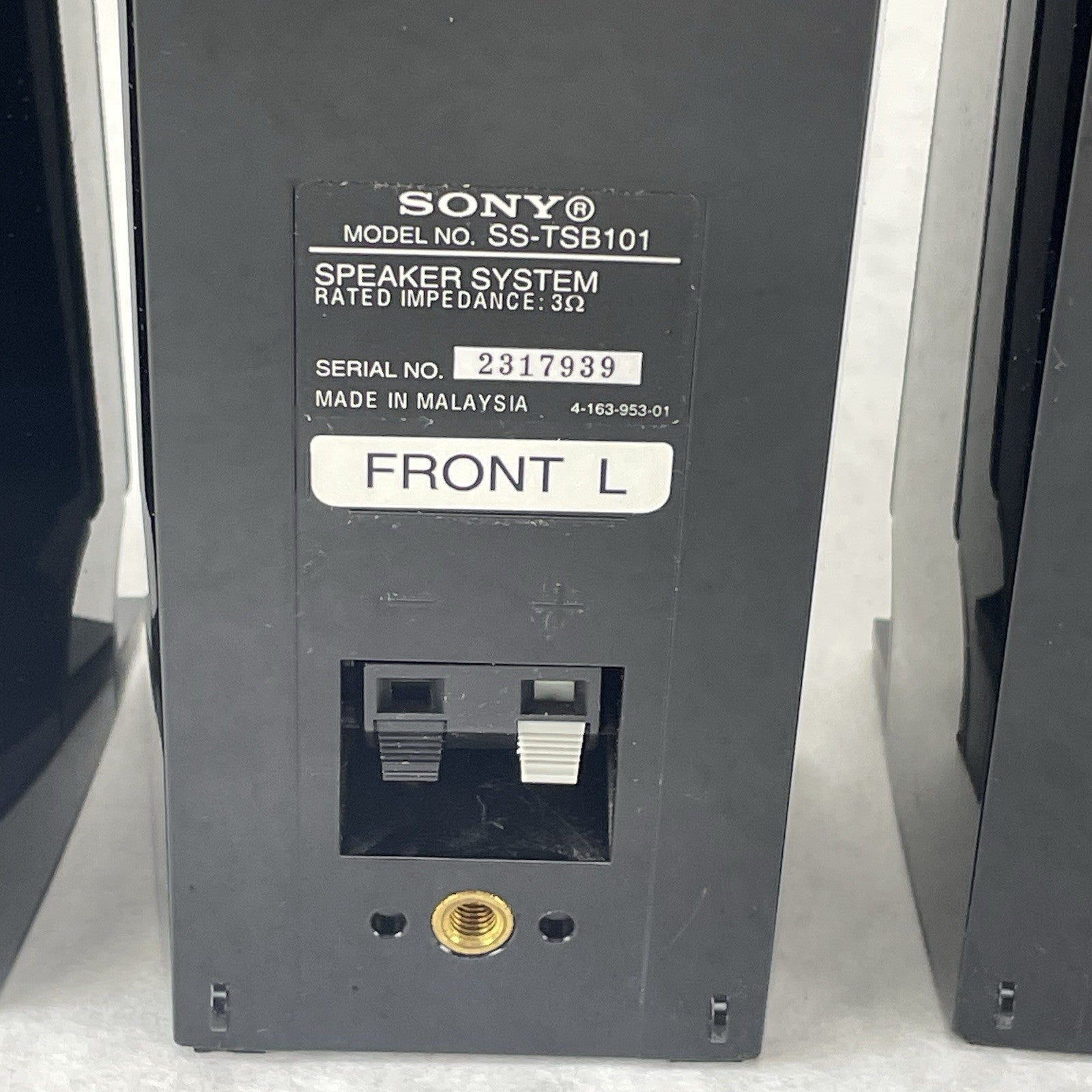 Sony Surround Sound Speaker System 5 pcs SS-TSB101 & SS-CTB1016