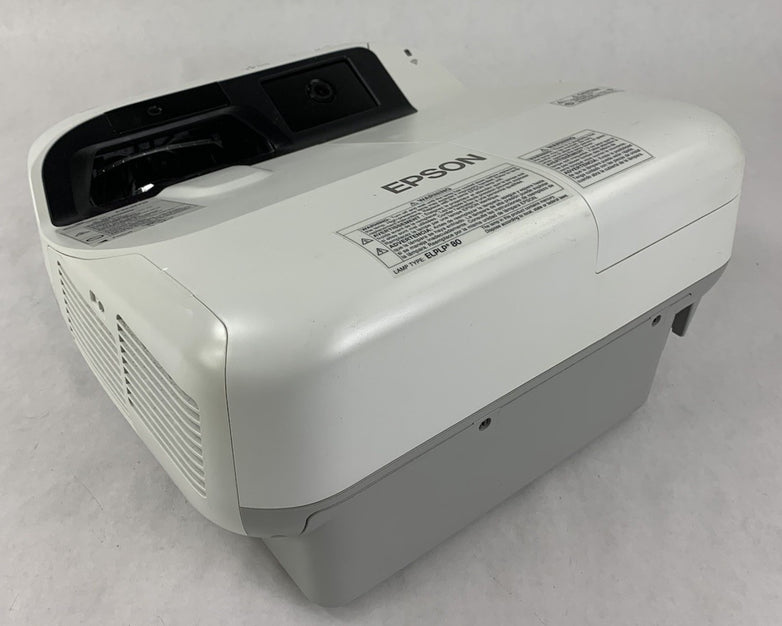 Epson BrightLink 595Wi H599A LCD Lamp Projector 1610 Lamp Hours - No Remote