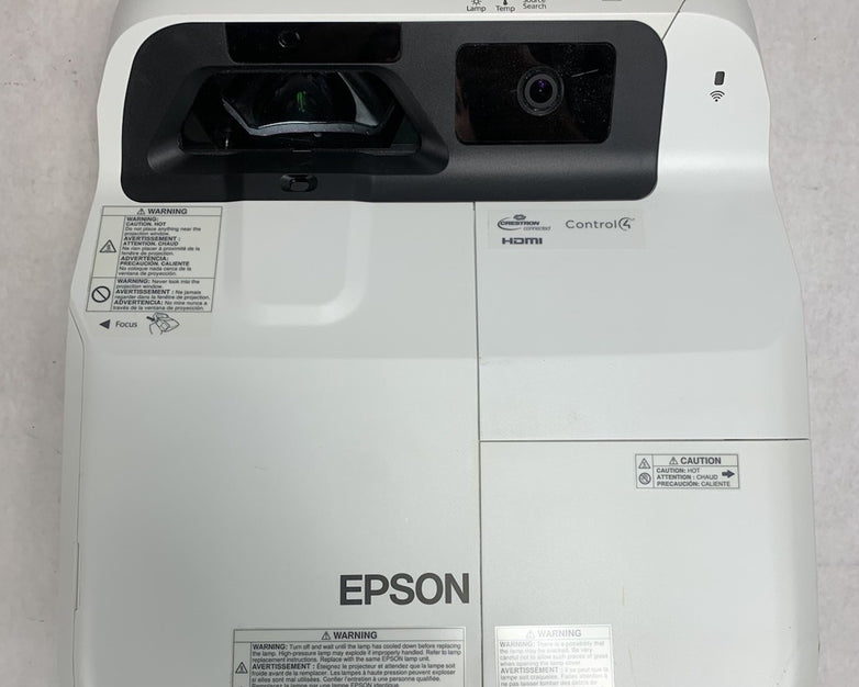 Epson PowerLite 695Wi H740A LCD Lamp Projector 6228 Lamp Hours - No Remote