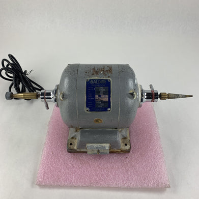 Baldor 353 S10866 Dental Polishing Lathe 2 Speed 1/4 HP 3450/1725 rpm Powers