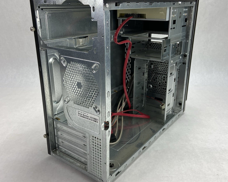 Systemax Mini Tower Micro ATX Computer Case Bare Bones No PSU