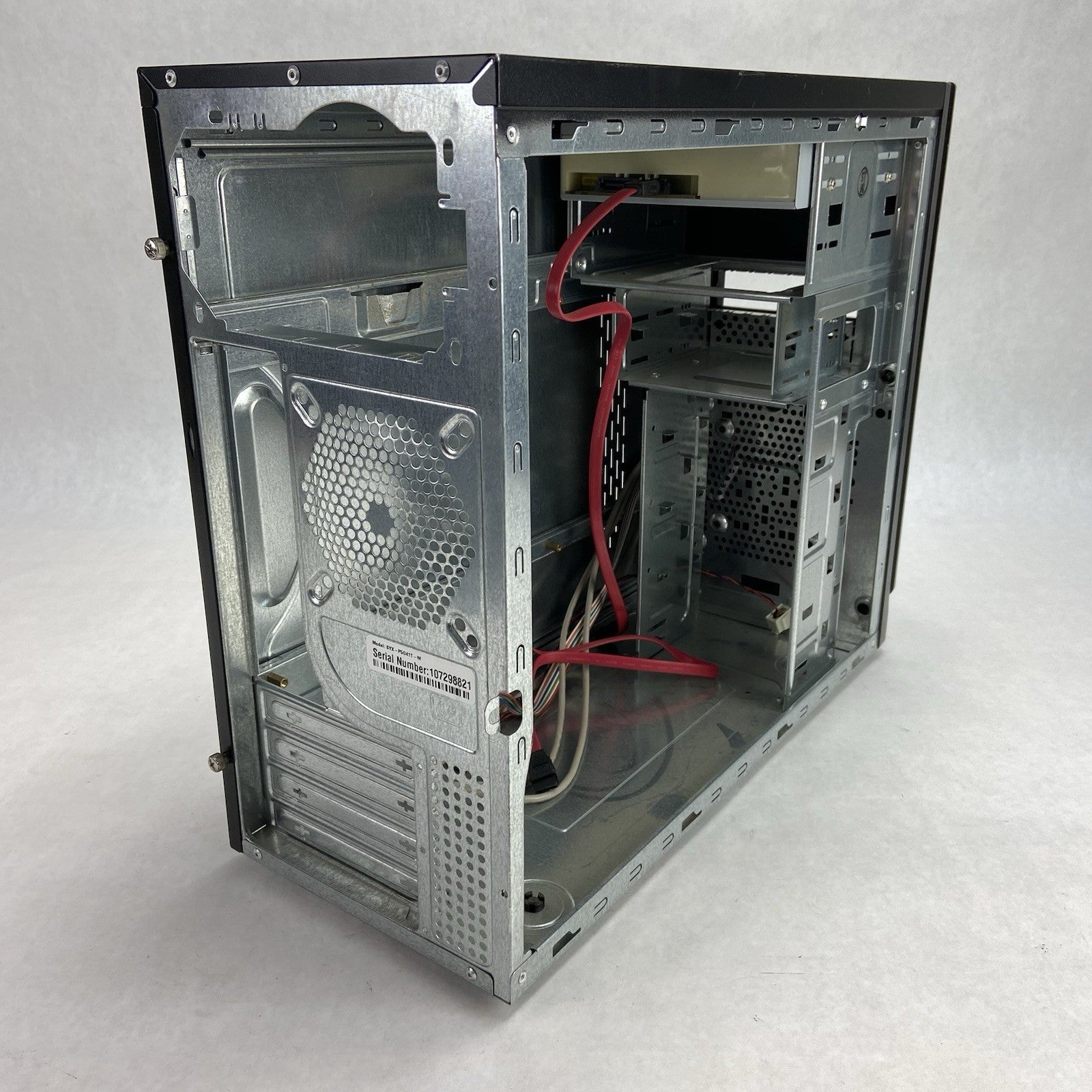 Systemax Mini Tower Micro ATX Computer Case Bare Bones No PSU10