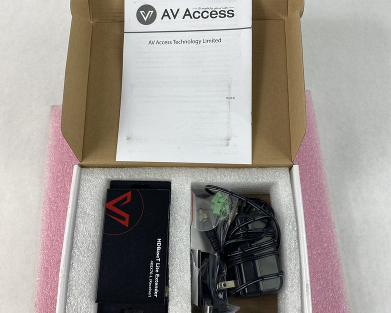 AV Access 4KEX70-L 70m HDBaseT Lite Extender Tested