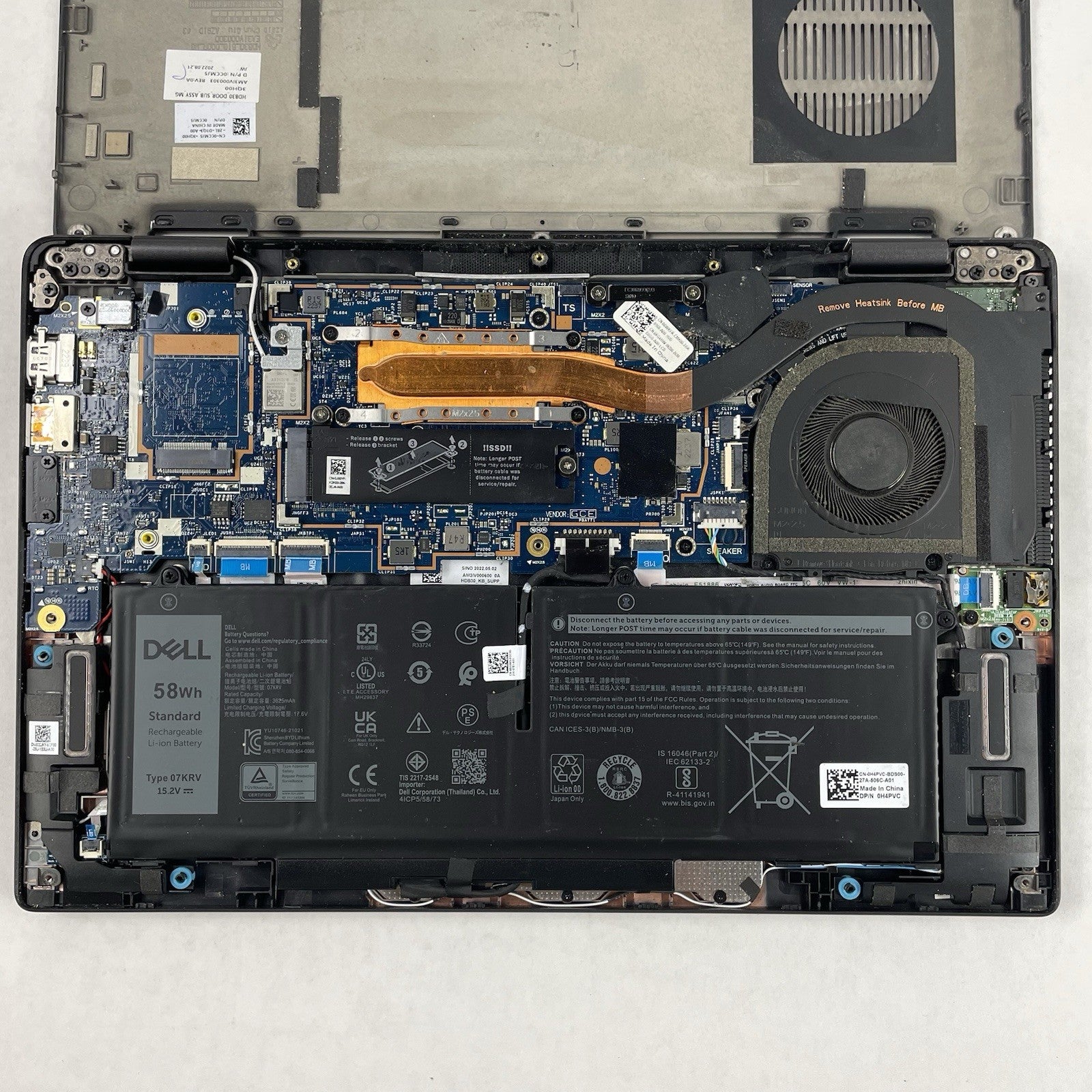 Dell Latitude 7330 13.3" i7-1265U 4.15 GHz 32 GB RAM No SSD/OS/AC - Bad Bottom16