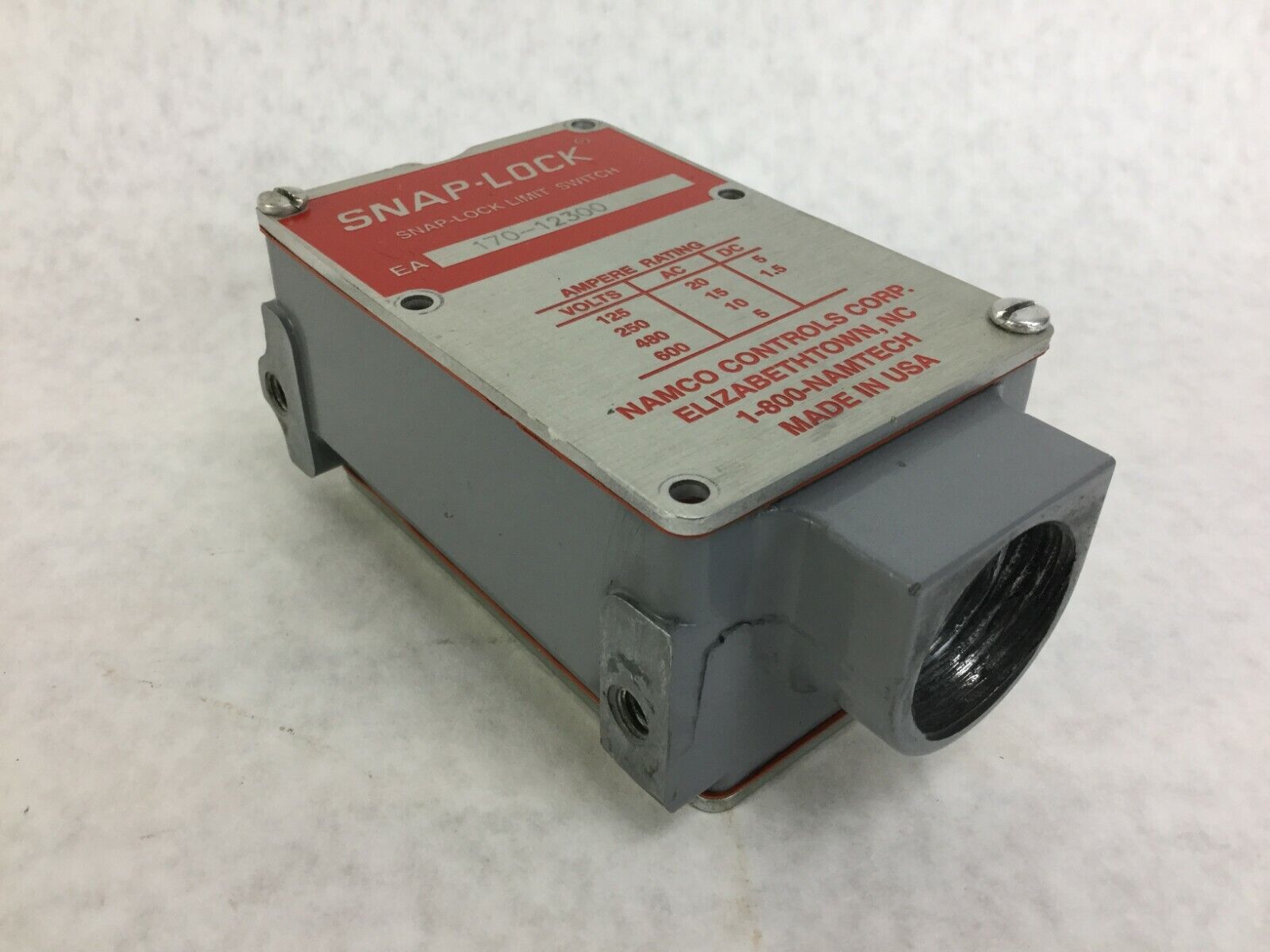 SNAP LOCK  EA 170-12300 Snap-Lock Limit Switch  Parts/Repair