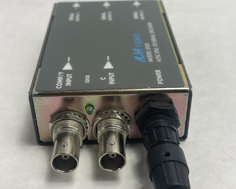 AJA Model D5D Video Converter NTSC/PAL to Serial Decoder Digital