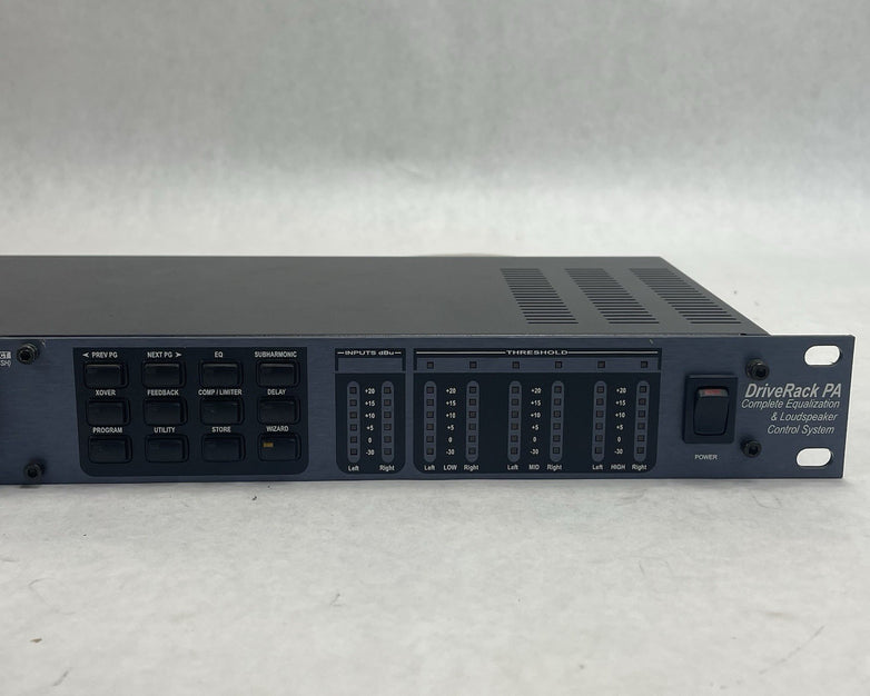 dbx DriveRack PA2 Speaker Management System PA 2 - Genuine Unit - DBXPA2-V