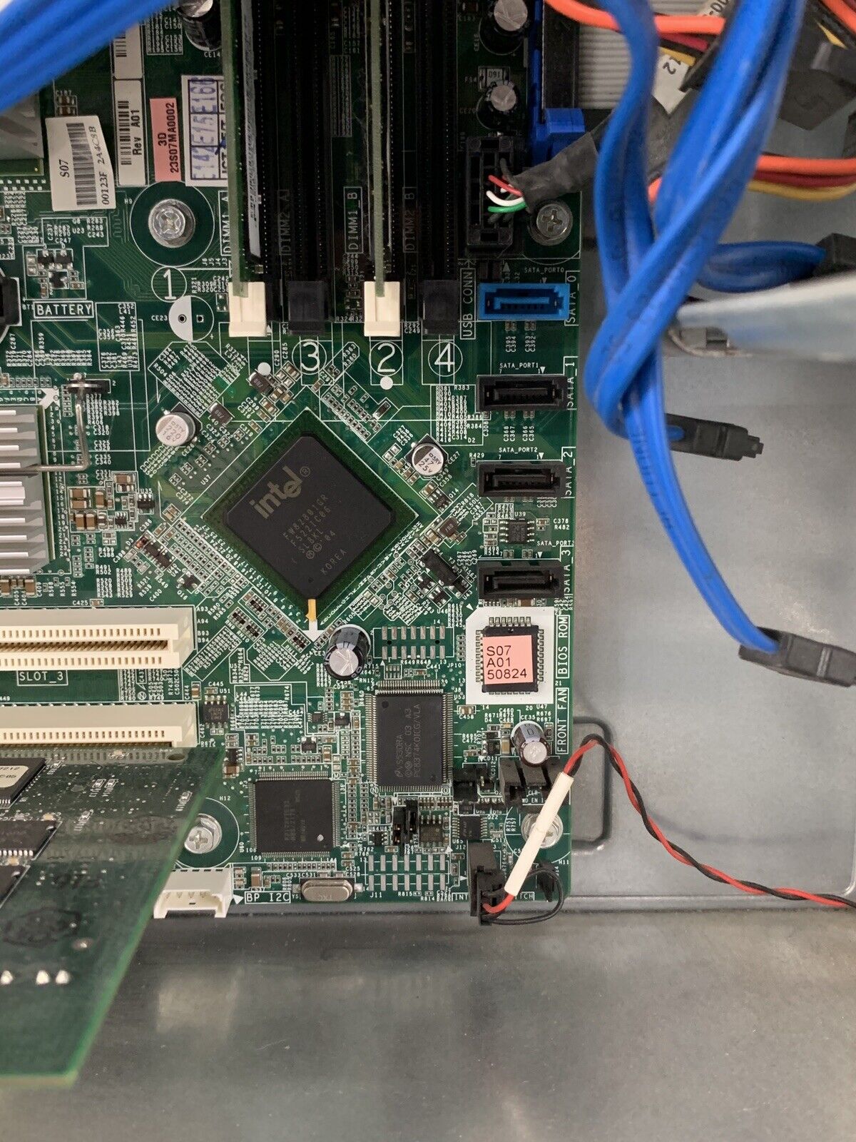 Dell PowerEdge 830 Server Pentium 4 2.8 GHz 4 GB RAM AAC-RFD Raid No OS No HDD