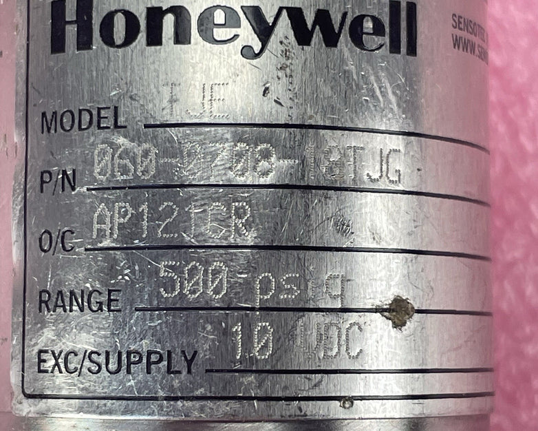 Honeywell TJE Used Untested