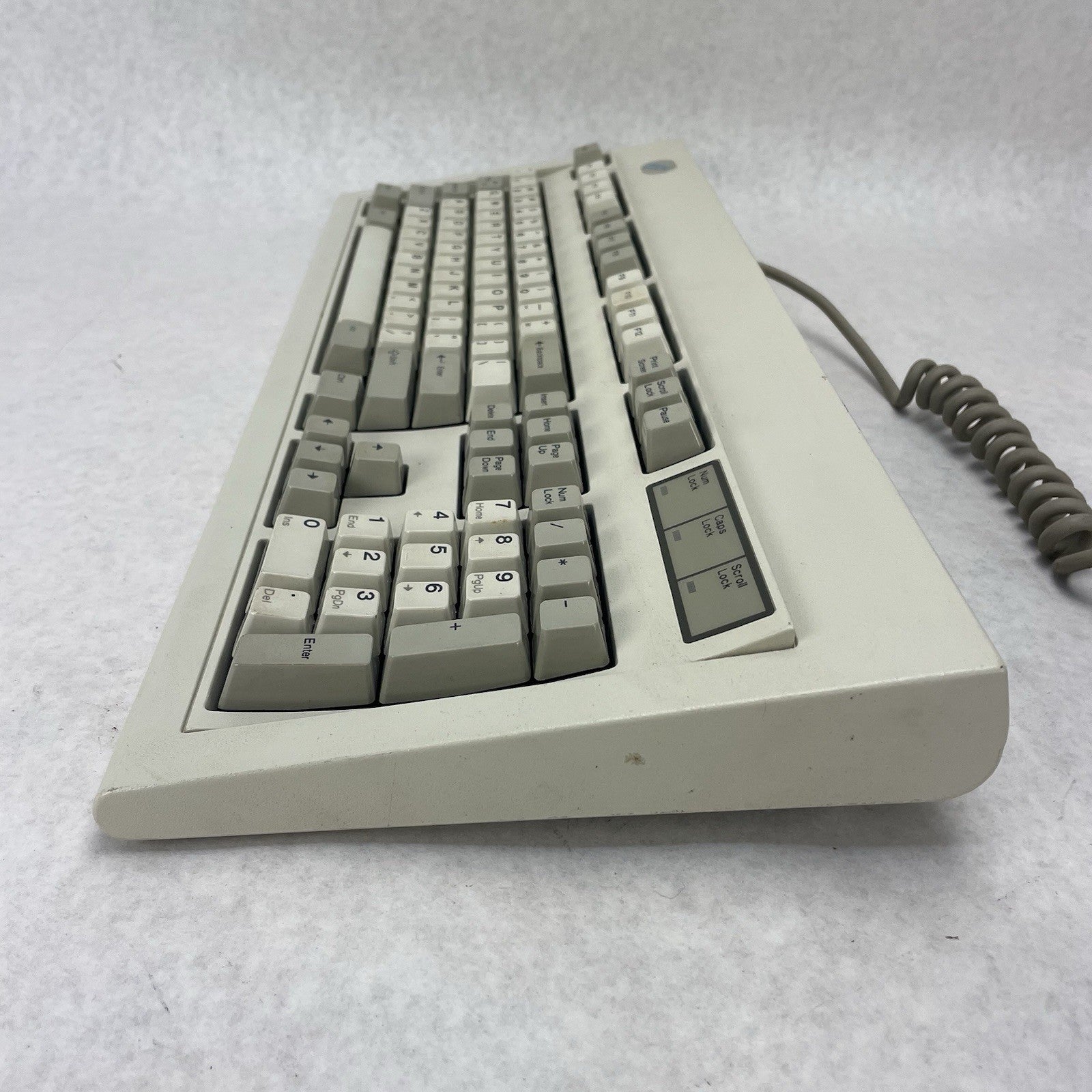 Vtg 1995 IBM Model M Clicky Mechanical Keyboard 92G7453 Lexmark Buckling Spring 7