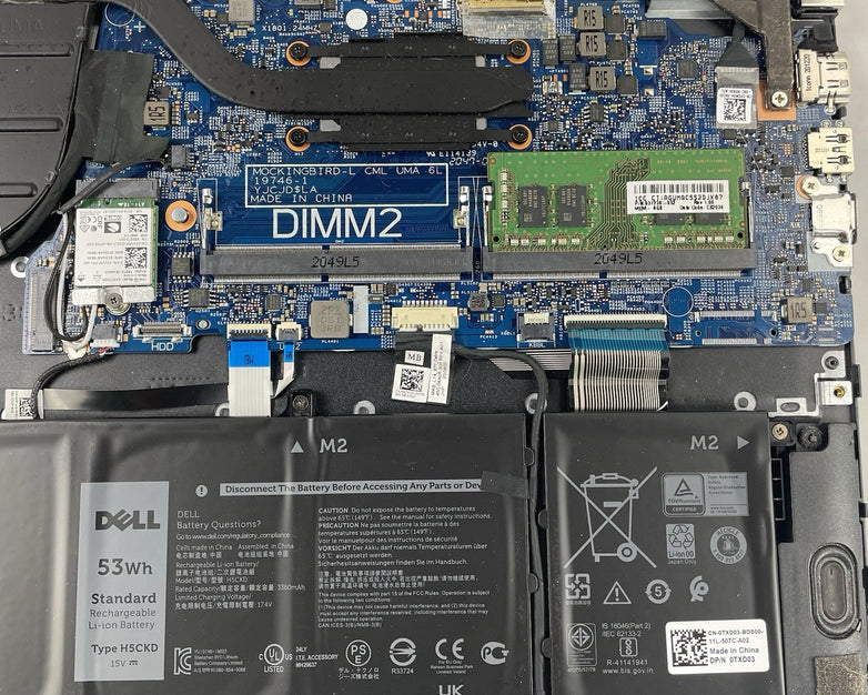 Dell Latitude 3510 15.6" i7-10510U 1.80 GHz 8 GB RAM No SSD/OS/AC