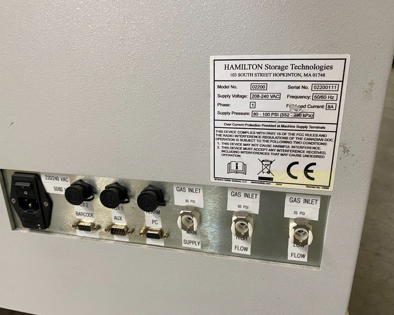 Hamilton Storage System Active Sample Manager Server ST 02200 220V 1 Phase