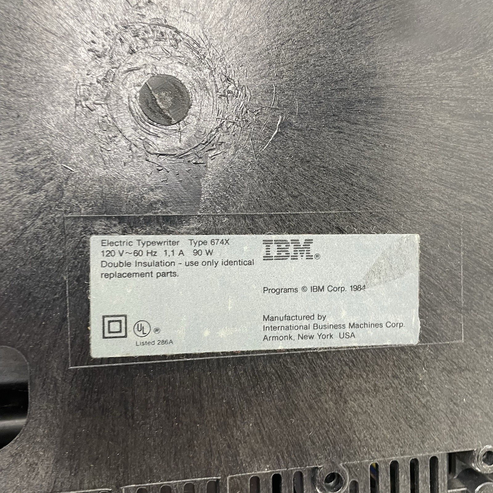 IBM Wheelwriter 3 No Ribbon Tested