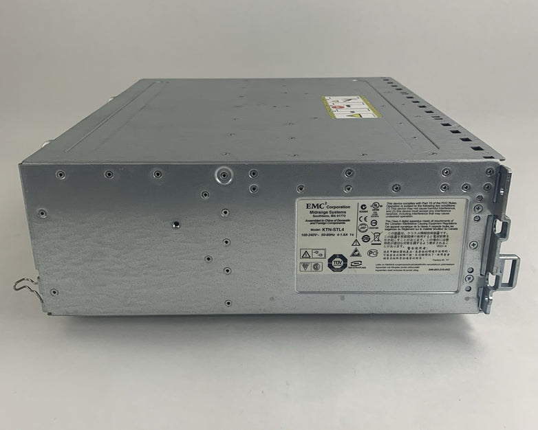 EMC2 KTN-STL4 TR651 Disk Array Chassis 2x PSUs No Caddy No HDDs