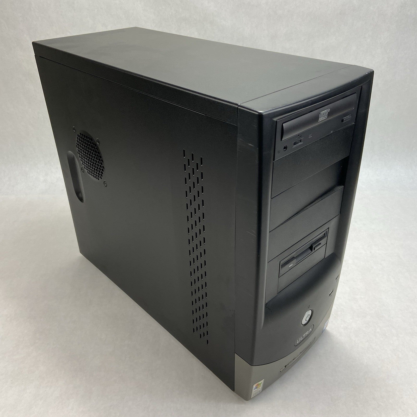 Ultra Mid Tower Computer Case Bare Bones No Power Supply0