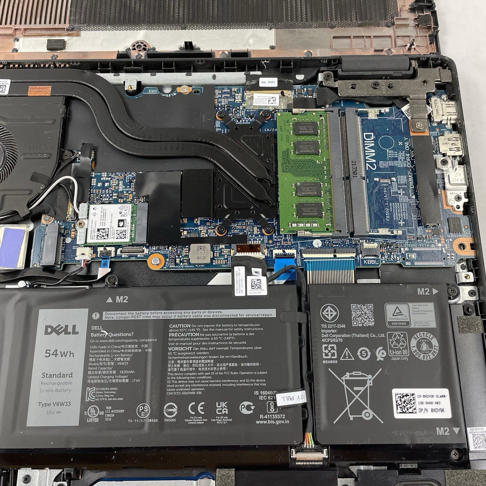 Dell Latitude 3520 15.6" i5-1135G7 2.40 GHz 8 GB RAM No SSD/OS/AC18