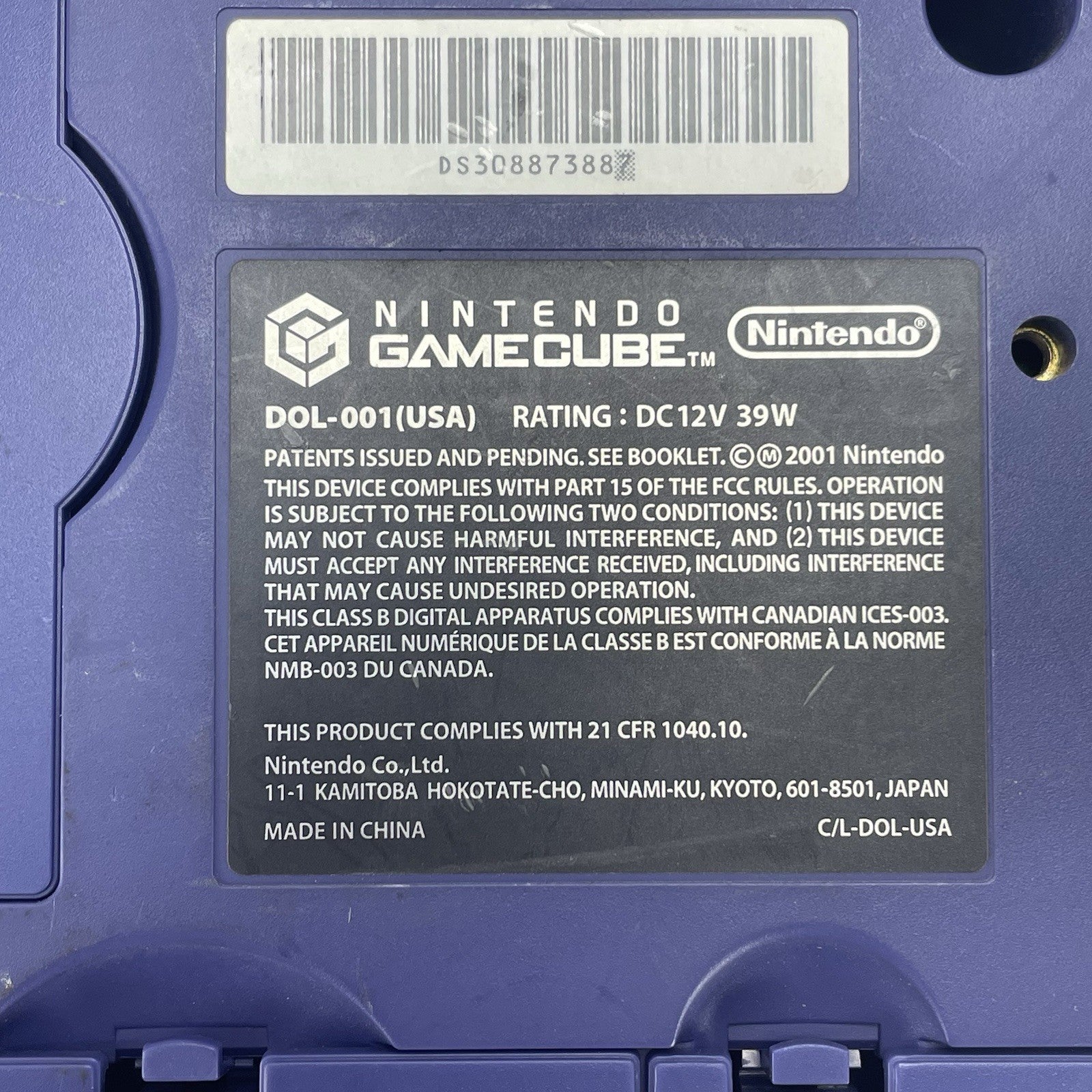 Nintendo Gamecube DOL-001 Indigo Console Tested12