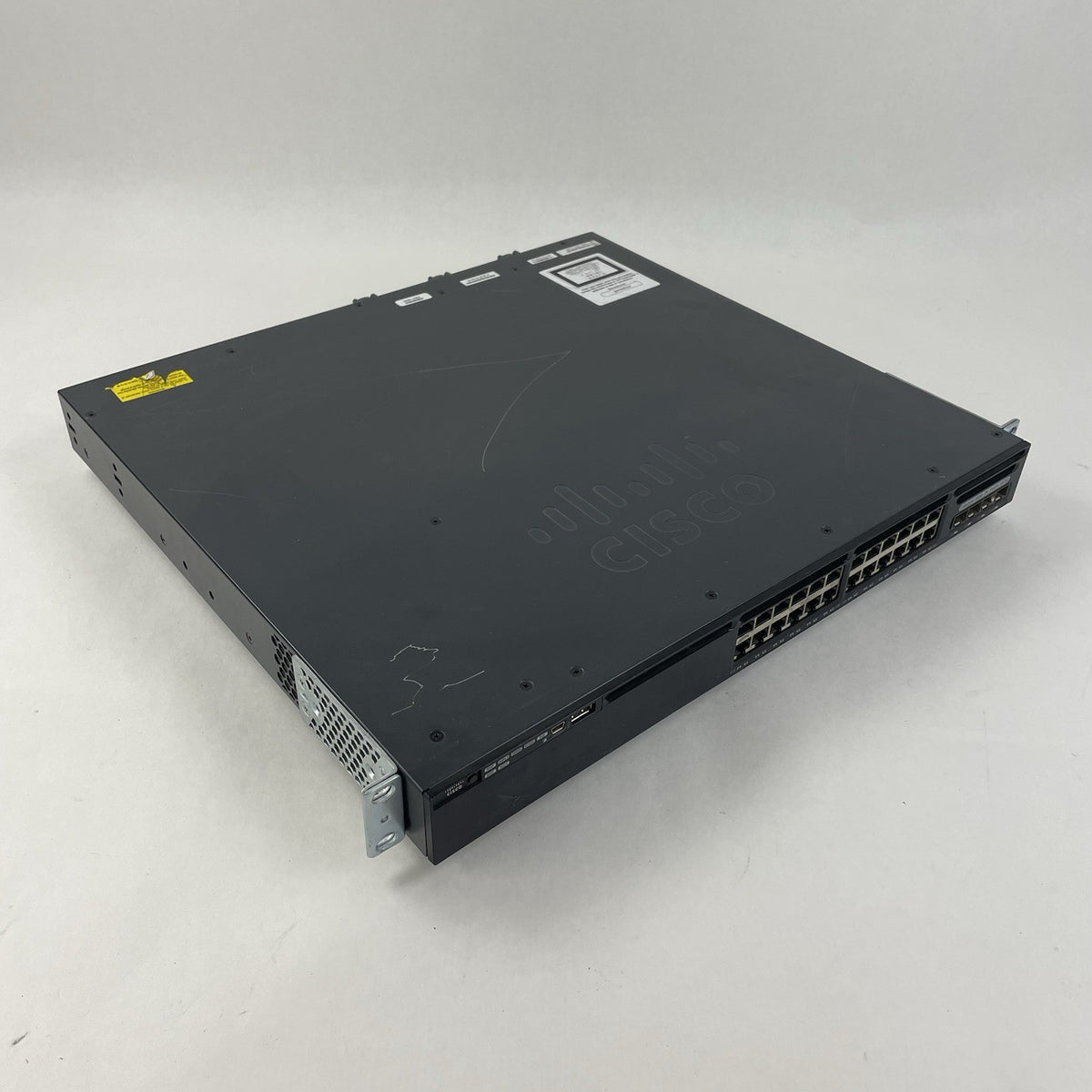 Cisco Catalyst WS-C3650-24PS-S V02 24-Port PoE+ 4x1G  1x PSU AC Tested & Reset0