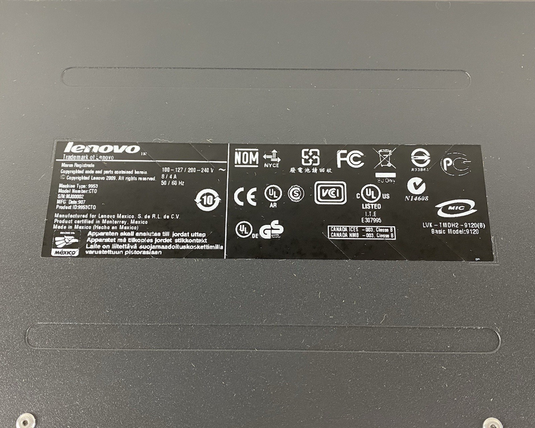 Lenovo ThinkCentre 9953CTO Athlon Dual Core 5000B 2.60 GHz 4 GB RAM No HDD No OS