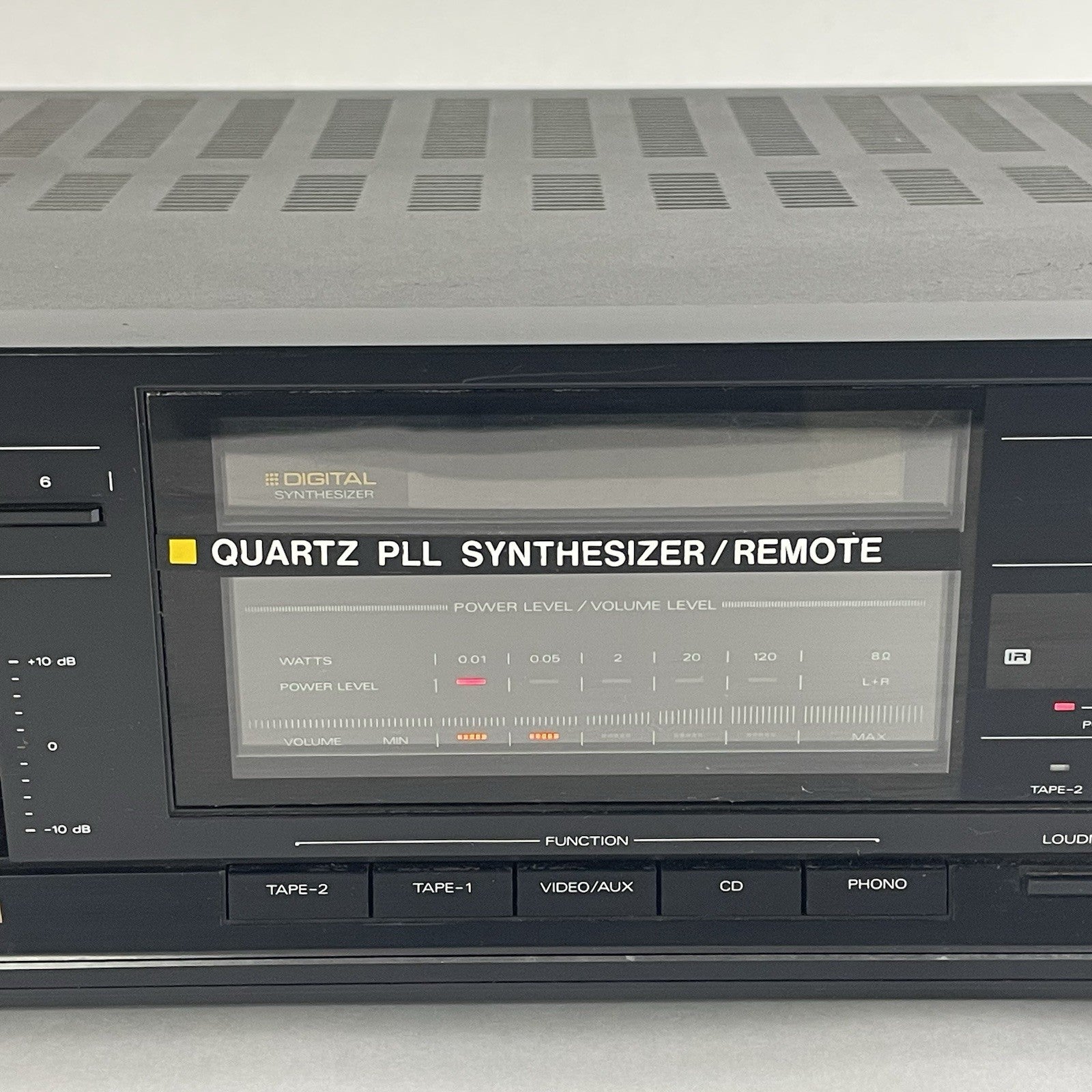 Fisher Studio Standard RS‑913A Stereo Receiver Tested For Parts Broken Tuner2