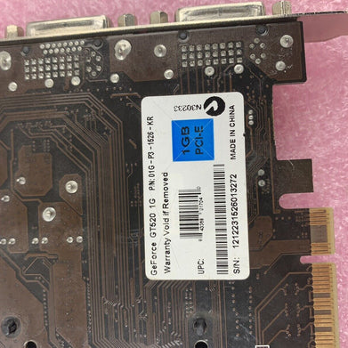 Mix of 3 Various HDMI/DVI GPUs GeForce GT520 Radeon HD6450 Radeon HD3450