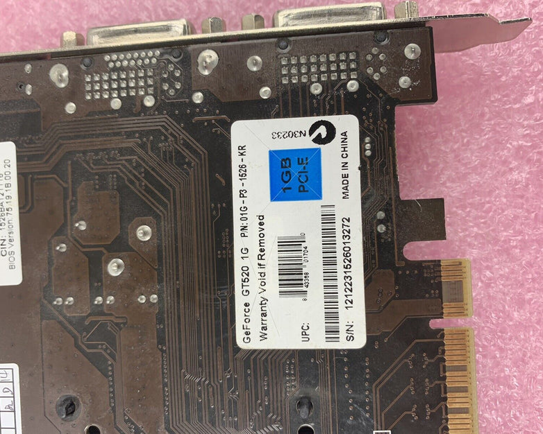 Mix of 3 Various HDMI/DVI GPUs GeForce GT520 Radeon HD6450 Radeon HD3450
