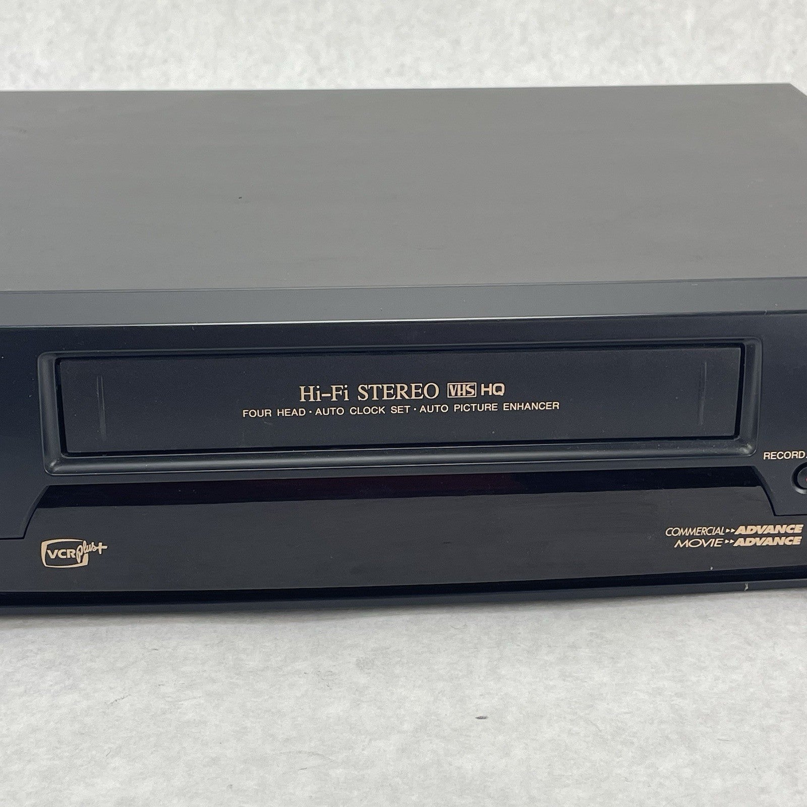 Optimus 201 VCR 4-Head HiFi VHS Player Recorder No Remote Tested3
