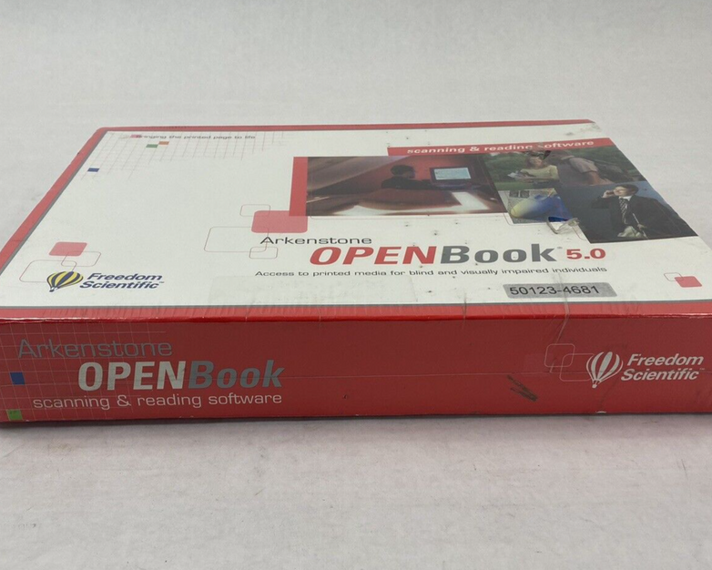 Freedom Scientific Open Book 5.0 PC Blind Scanning and Reading Software Sealed