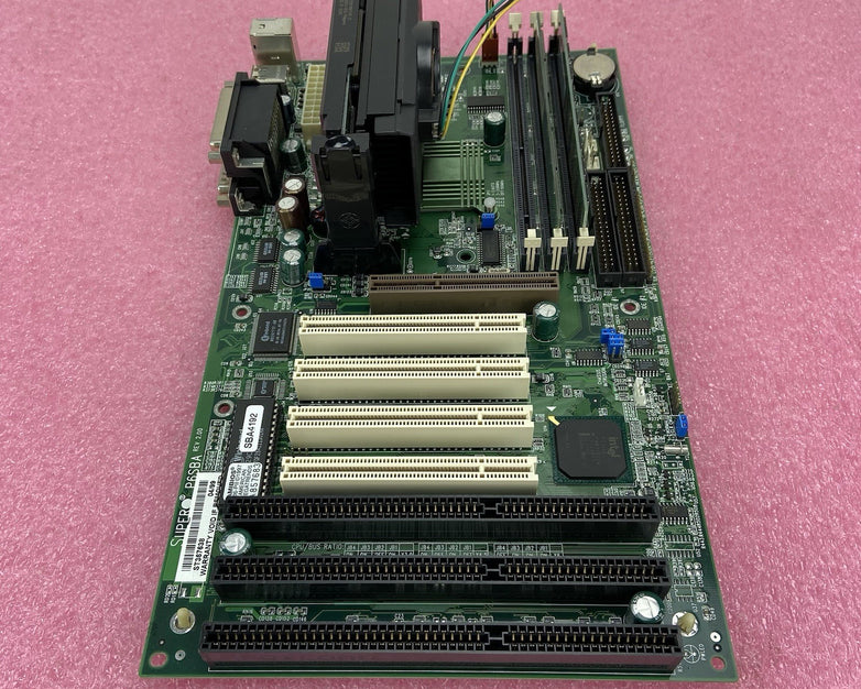 SuperMicro P6SBA V2 Motherboard Intel Pentium II 350MHz 96MB