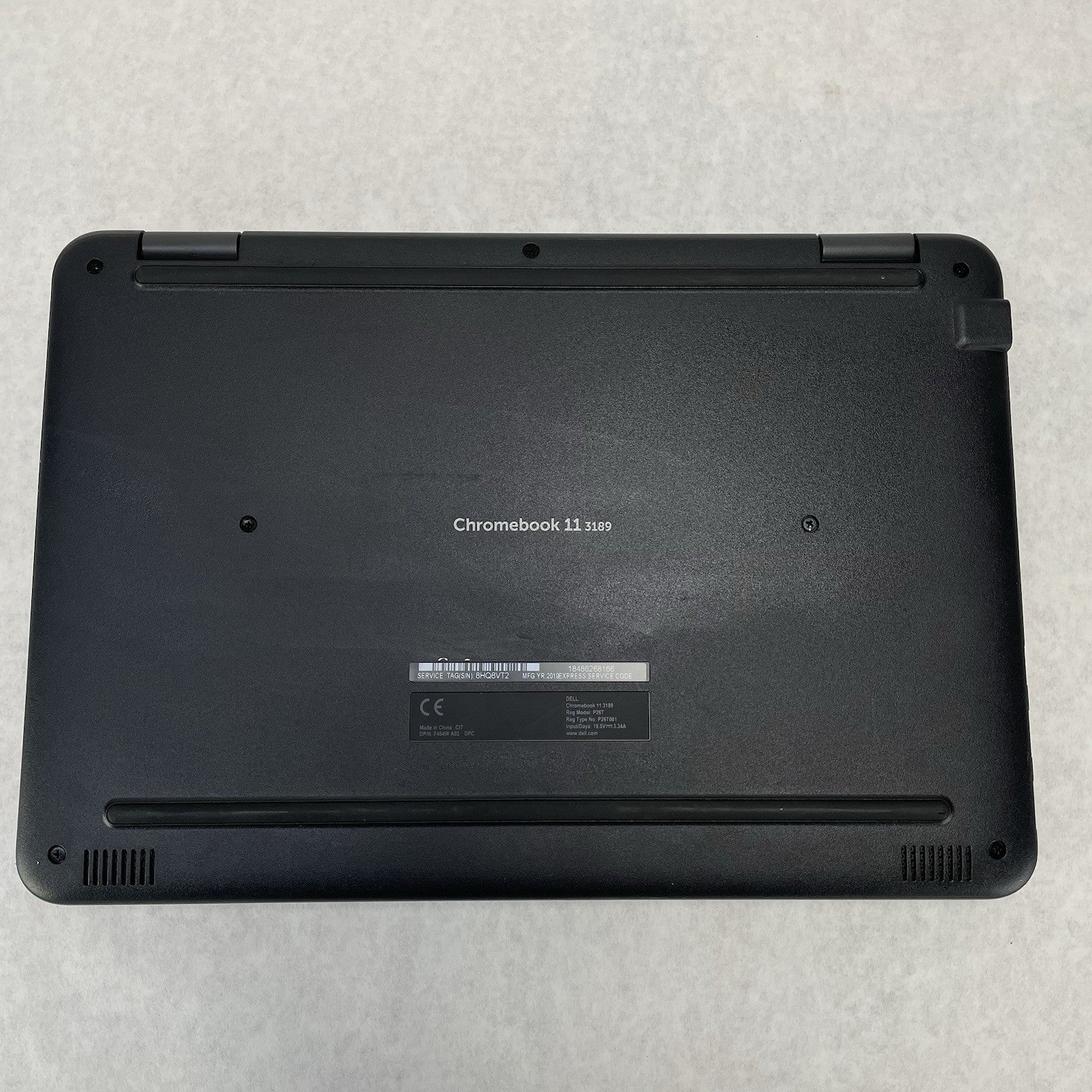 Dell Chromebook 11 3189 Intel Celeron N3060 1.60 GHz 4 GB RAM 16 GB SSD No AC5