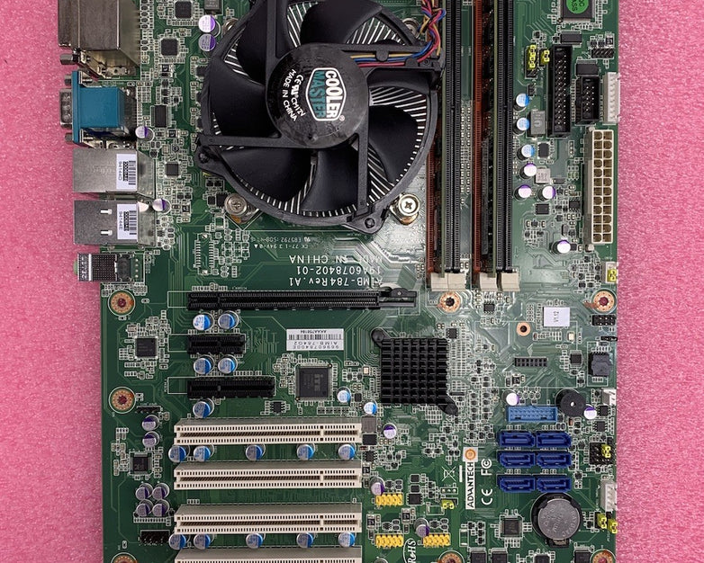 Advantech AIMB-785 Motherboard Intel Core i5-4570 2.9GHz 8GB RAM w/ Shield