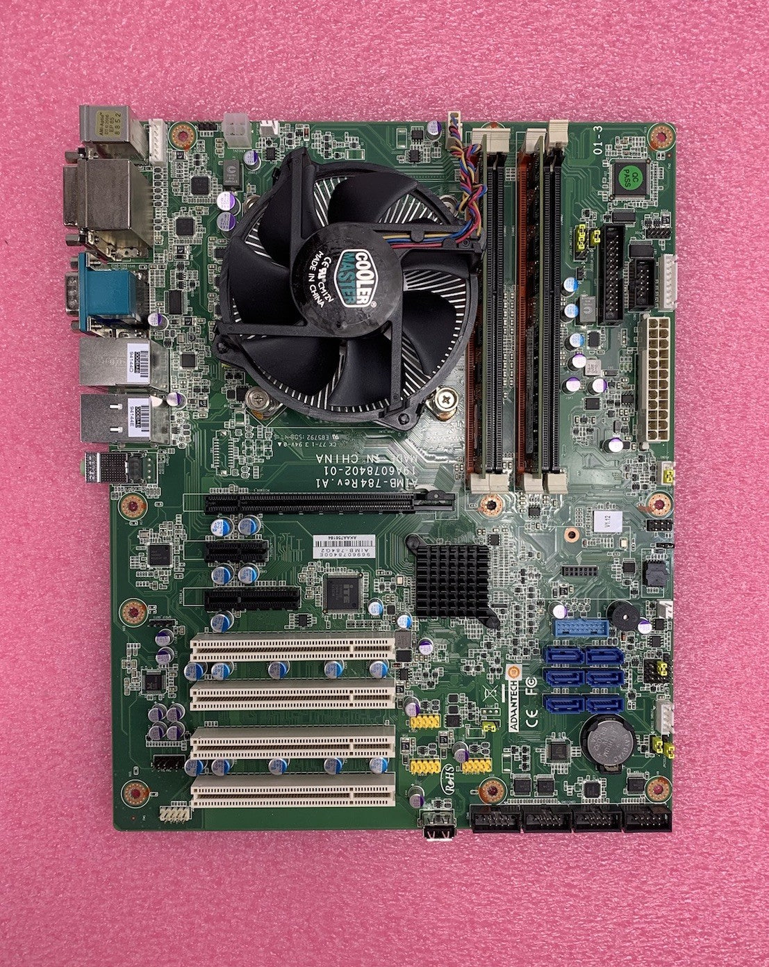 Advantech AIMB-785 Motherboard Intel Core i5-4570 2.9GHz 8GB RAM w/ Shield