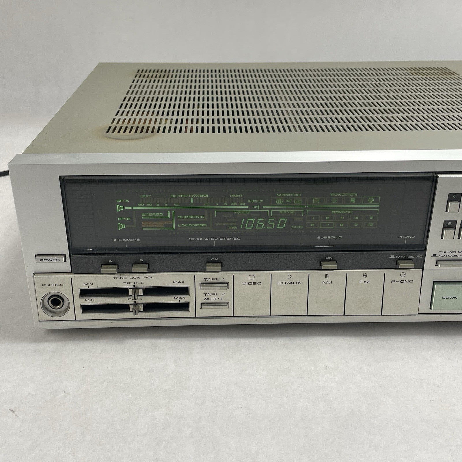 Pioneer SX-60 AV Receiver Amplifier  Tested3