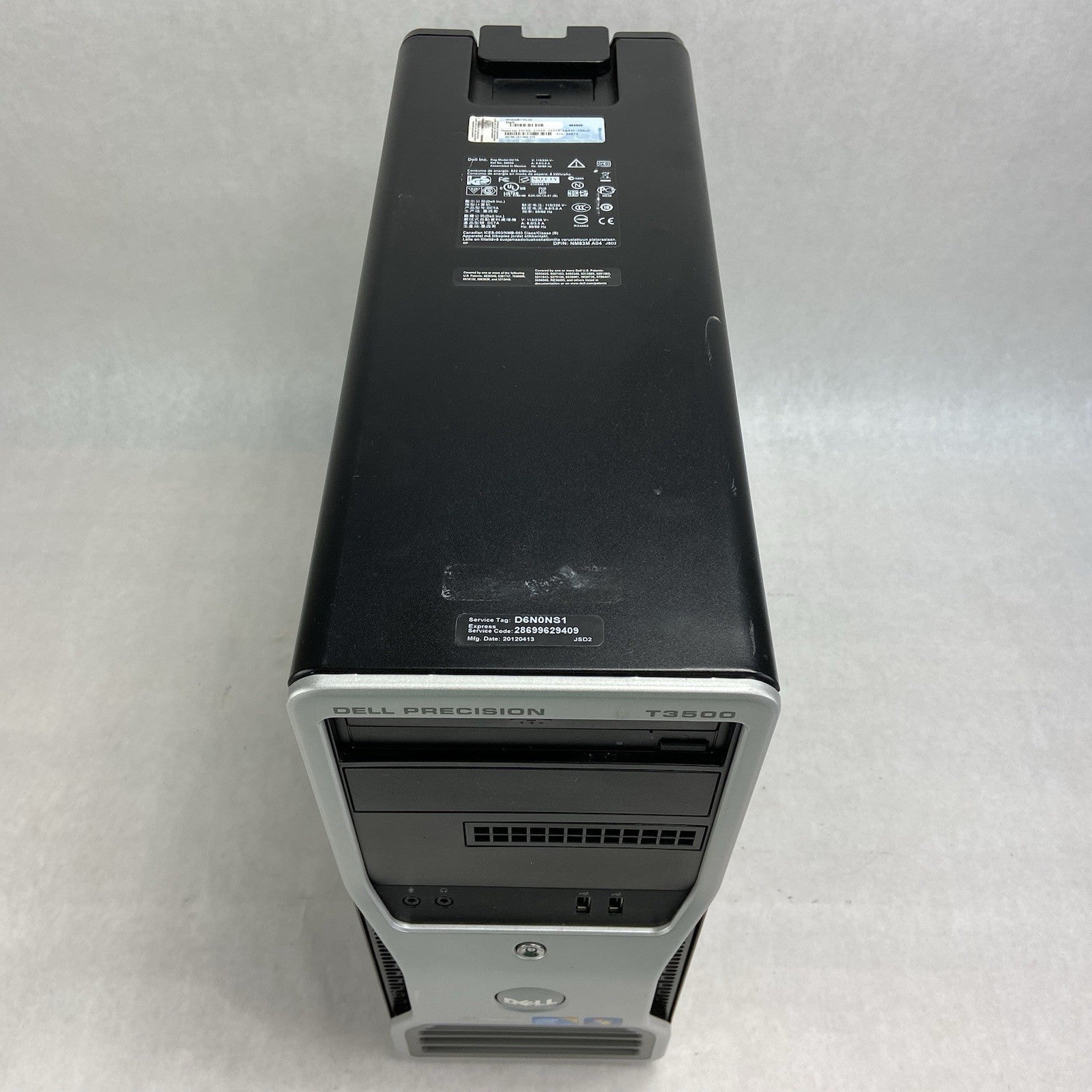 Dell Precision T3500 MT Intel Xeon W305 2.53GHz 3GB RAM No HDD No OS2